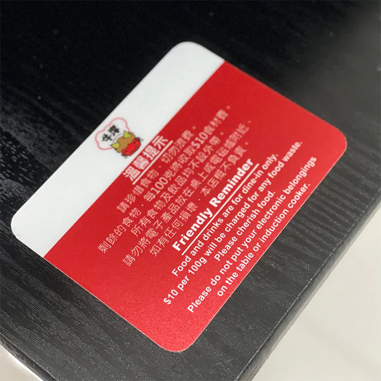 Table Stickers